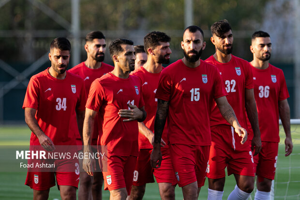 دومین تمرین تیم ملی فوتبال ایران برای برگزاری دو دیدار دوستانه برابر تیم‌های بلغارستان و آنگولا از ساعت ۱۷ یکشنبه ۱۲ شهریور ۱۴۰۲ در کمپ تیم‌های ملی برگزار شد