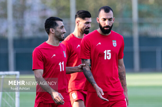 Team Melli players attend training camp
