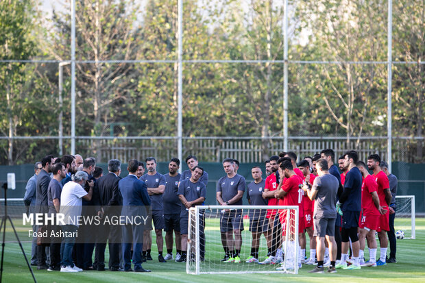 Team Melli players attend training camp
