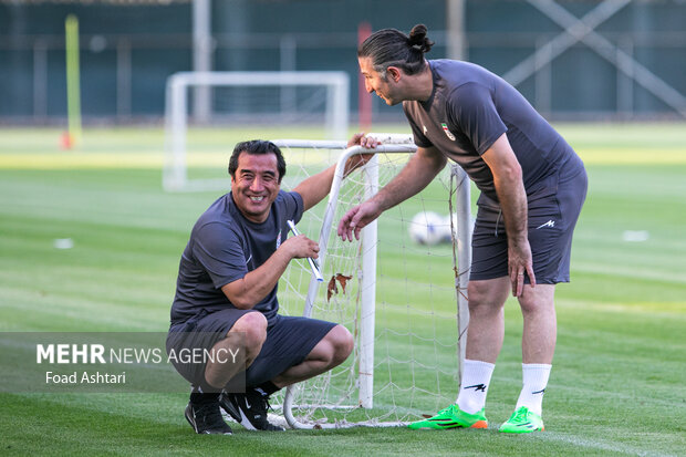 Team Melli players attend training camp
