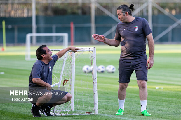 Team Melli players attend training camp
