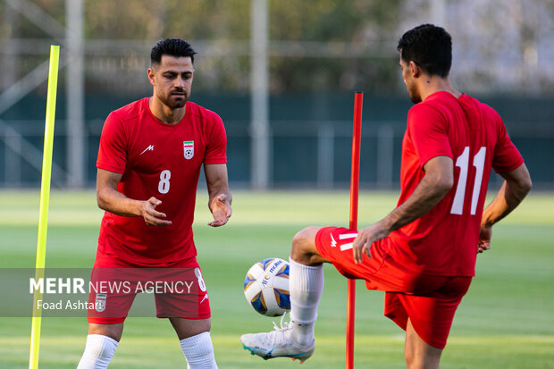 Team Melli players attend training camp
