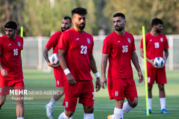 Team Melli players attend training camp
