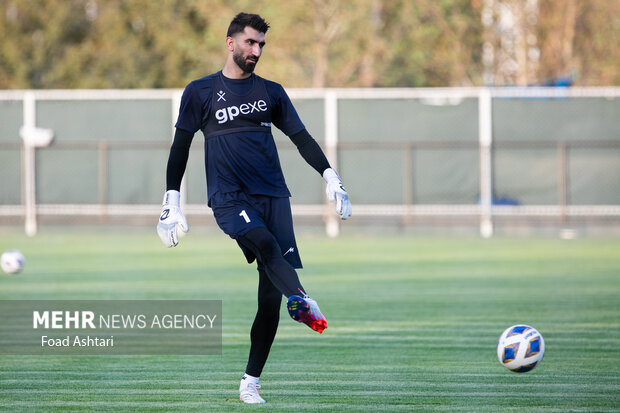 Team Melli players attend training camp
