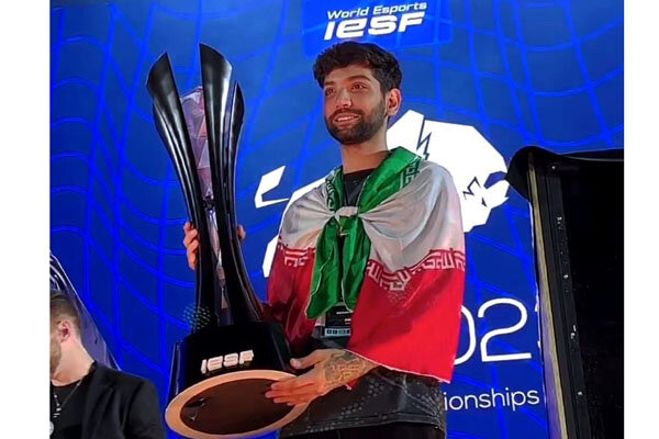 «حسن پاجانی» قهرمان ورزش‌های الکترونیک جهان شد