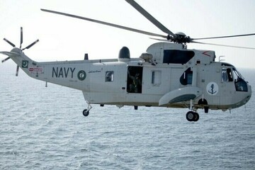 3 killed in Pakistan Navy helicopter crash