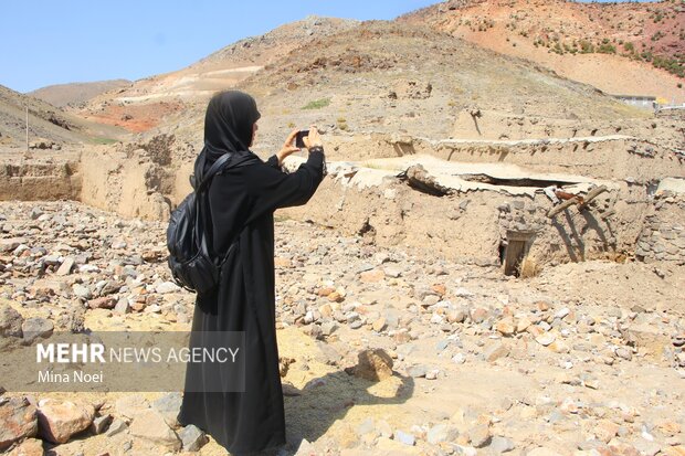 بازدید خبرنگاران از آخرین وضعیت مناطق سیل زده اهر