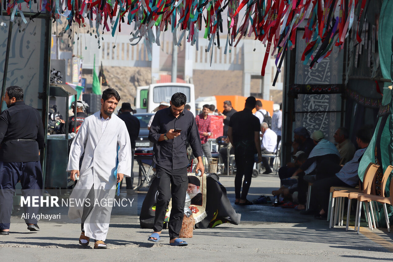 تمرچین میعادگاه عاشقان حسینی/زیرساخت ها برای اربعین فراهم شد