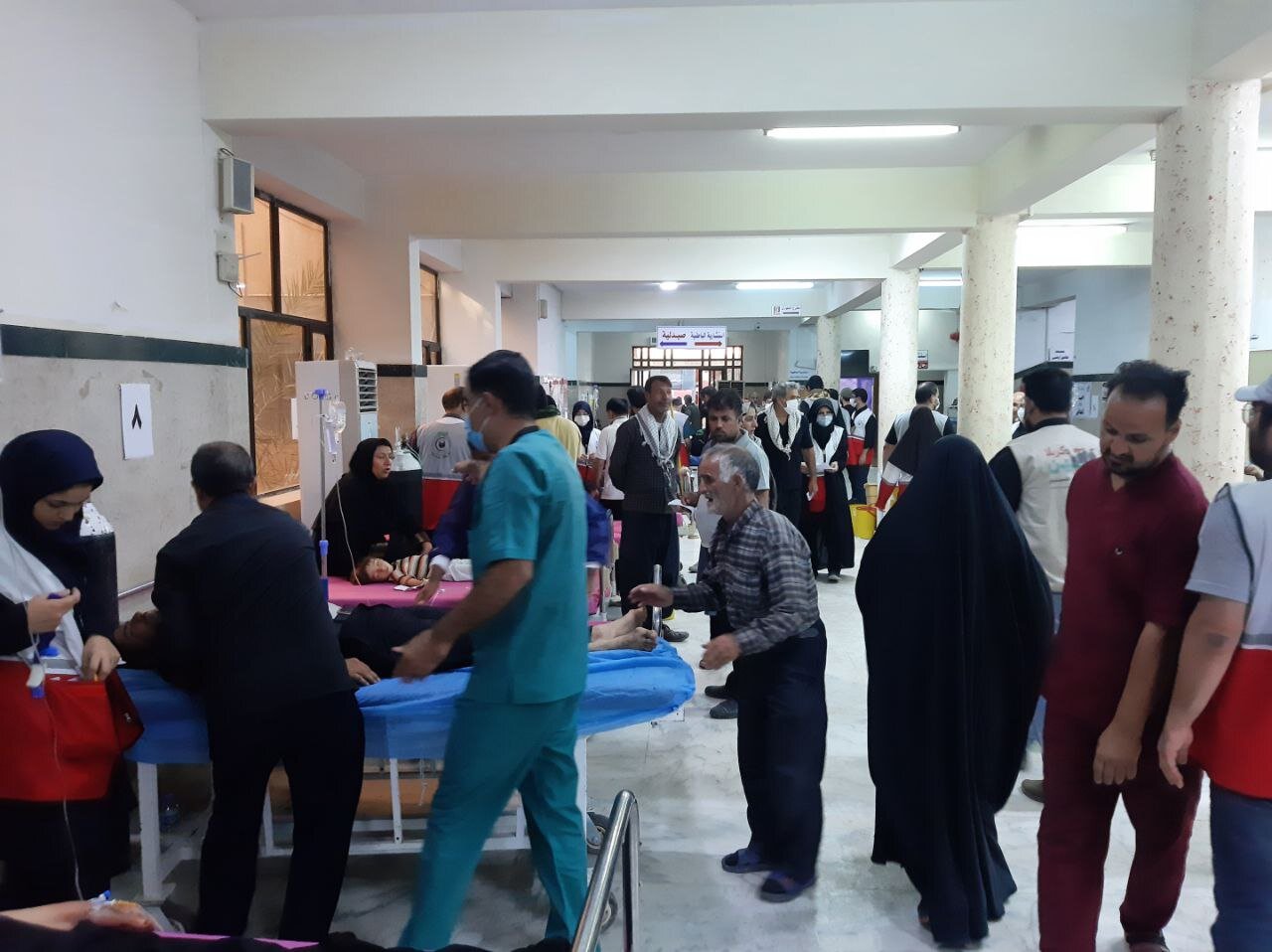 انجام ۴ هزار ویزیت زائران در بیمارستان الحسین