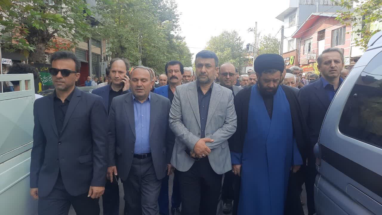 پیکر نماینده ادوار مردم تالش در مجلس به خاک سپرده شد