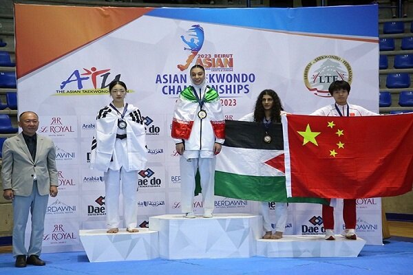 Iranian female taekwondokas become Asian champions