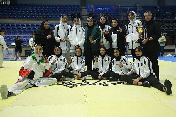 تیم تکواندو دختران نوجوان ایران قهرمان آسیا شد 2