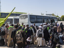 85 bin yabancı Erbain ziyaretçisi İran üzerinden Irak'a geçti