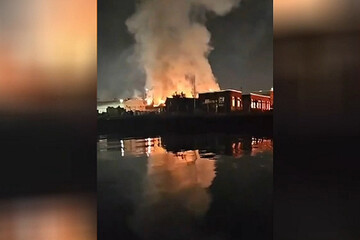 VIDEO: Massive toxic fire in Queens, New York