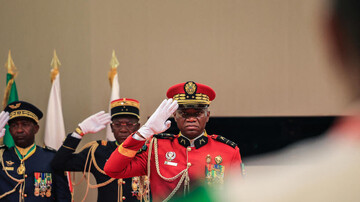 Gabon coup leader sworn in as transitional head of state