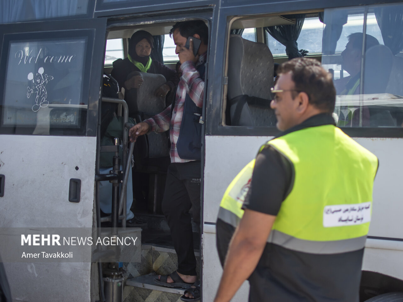 استقبال از زائران افغانستانی اربعین در «مرز برادری»