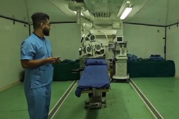 الجيش الإيراني يقيم مستشفى ميداني في منفذ جذابة لخدمة زوار الاربعين