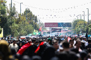 اقدامات پلیس تهران در راهپیمایی جاماندگان اربعین حسینی