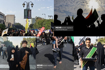 ایران بھر میں عاشقان حسینی کا اربعین مارچ