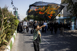 مراسم راهپیمایی جاماندگان اربعین حسینی در تهران-۳