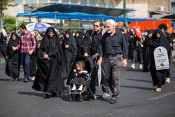 مراسم راهپیمایی جاماندگان اربعین حسینی در تهران-۴