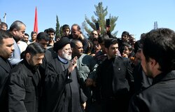 آمادگی کویر نشینان برای بدرقه رئیس جمهور شهید در آخرین سفر استانی