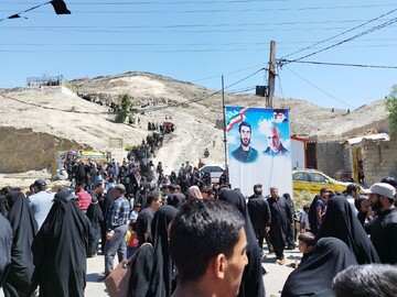 مراسم پیاده روی اربعین حسینی در زاهدان