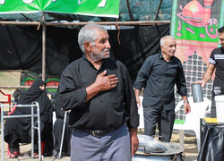 راهپیمایی جاماندگان اربعین حسینی در سلماس برگزار شد
