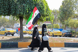 برگزاری راهپیمایی جاماندگان اربعین حسینی در تکاب