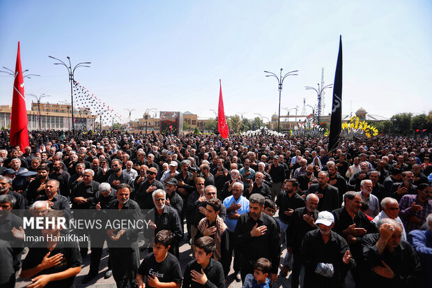 آیین جاماندگان اربعین در همدان