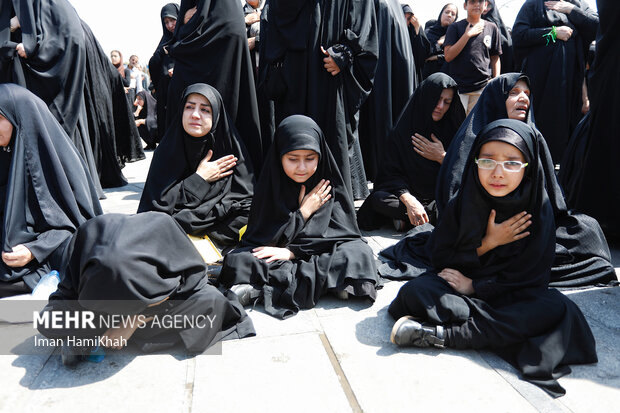 آیین جاماندگان اربعین در همدان