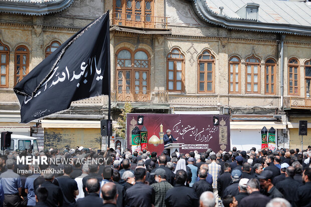 آیین جاماندگان اربعین در همدان