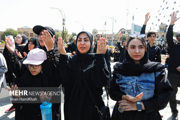 آیین جاماندگان اربعین در همدان