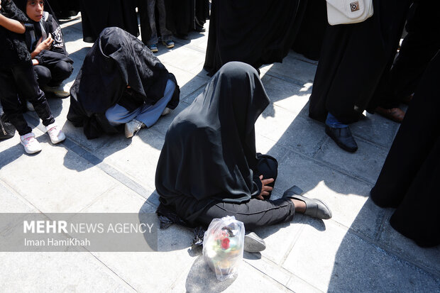 آیین جاماندگان اربعین در همدان