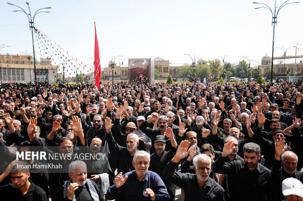 آیین جاماندگان اربعین در همدان