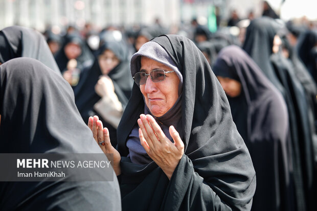 آیین جاماندگان اربعین در همدان