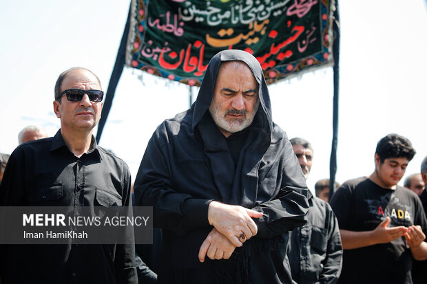 آیین جاماندگان اربعین در همدان