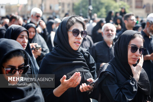آیین جاماندگان اربعین در همدان