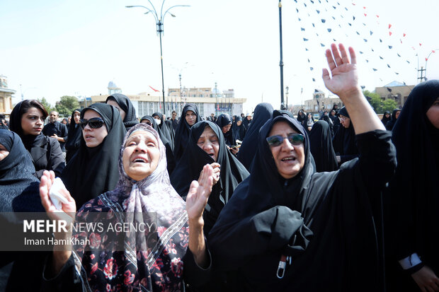 آیین جاماندگان اربعین در همدان
