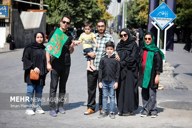 آیین جاماندگان اربعین در همدان