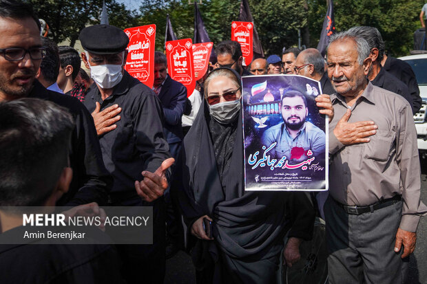 راهپیمایی دلدادگان اربعین حسینی در شیراز