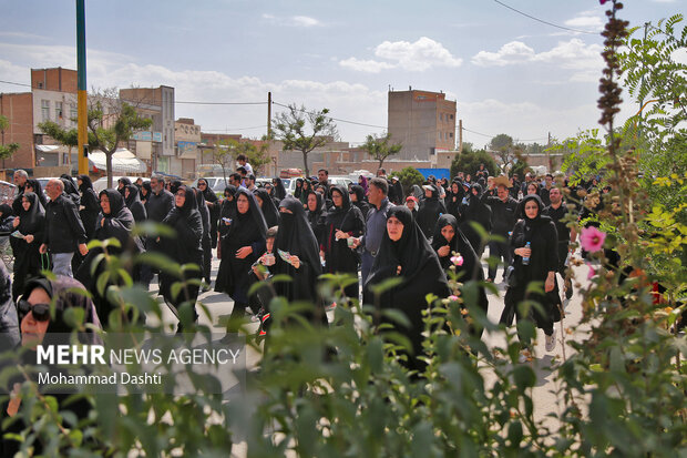 راهپیمایی جاماندگان اربعین در اردبیل