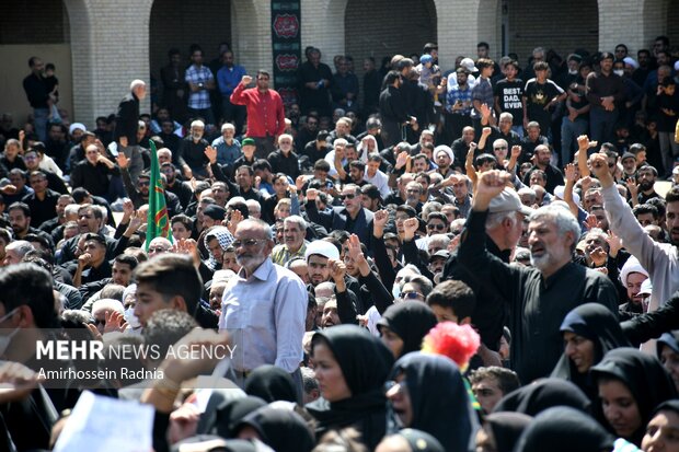 سخنرانی در جمع عزاداران اربعین حسینی در بیرجند