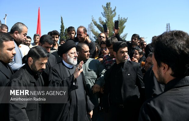 حضور در جمع سوگواران اربعین حسینی در بیرجند