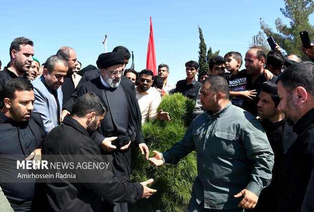 حضور در جمع سوگواران اربعین حسینی در بیرجند