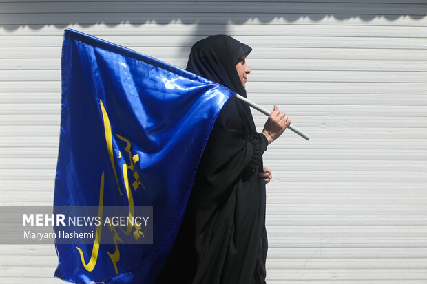 مراسم راهپیمایی جاماندگان اربعین حسینی در تهران صبح روز چهارشنبه ۱۵ شهریور ۱۴۰۲ مصادف با اربعین حسینی (ع) از میدان امام حسین (ع) به سمت حرم عبدالعظیم حسنی (ع) با حضور عزاداران و عاشقان اهل بیت (ع) برگزار شد