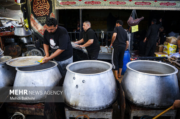 جمع آوری موکب های اربعین در کربلا