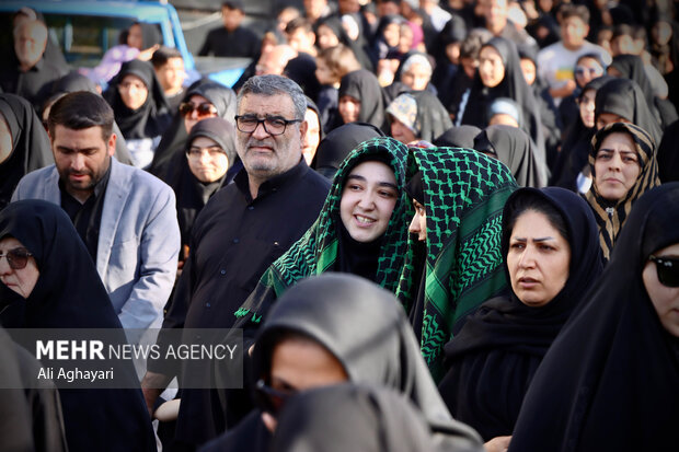 مراسم پیاده‌روی دلدادگان اربعین در ارومیه