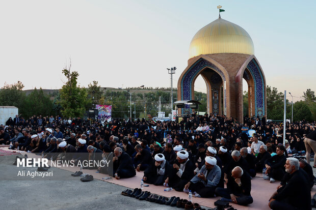 مراسم پیاده‌روی دلدادگان اربعین در ارومیه