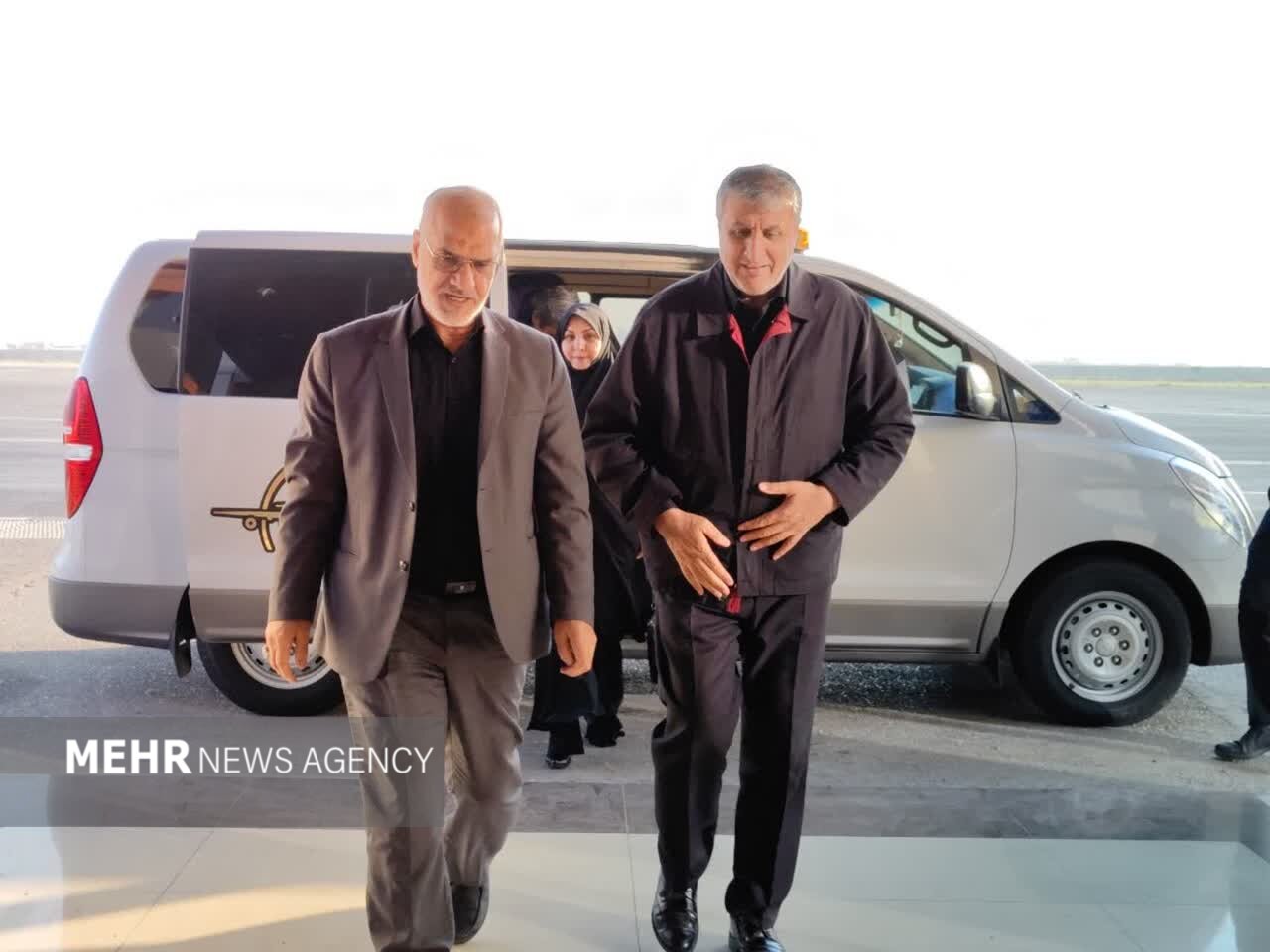 رئیس سازمان انرژی اتمی ایران وارد خوزستان شد